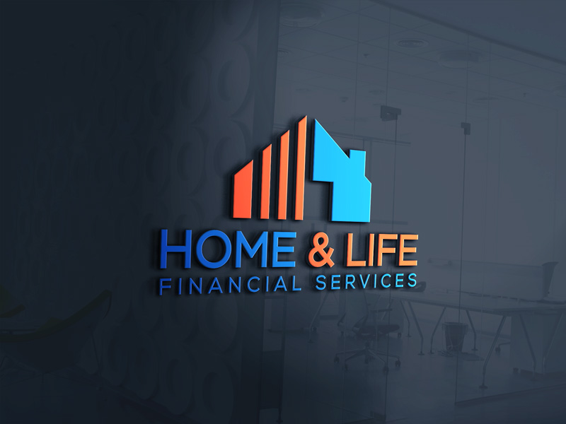 Logo Design by imnurealam for Home & Life Financial Services | Design #14138223