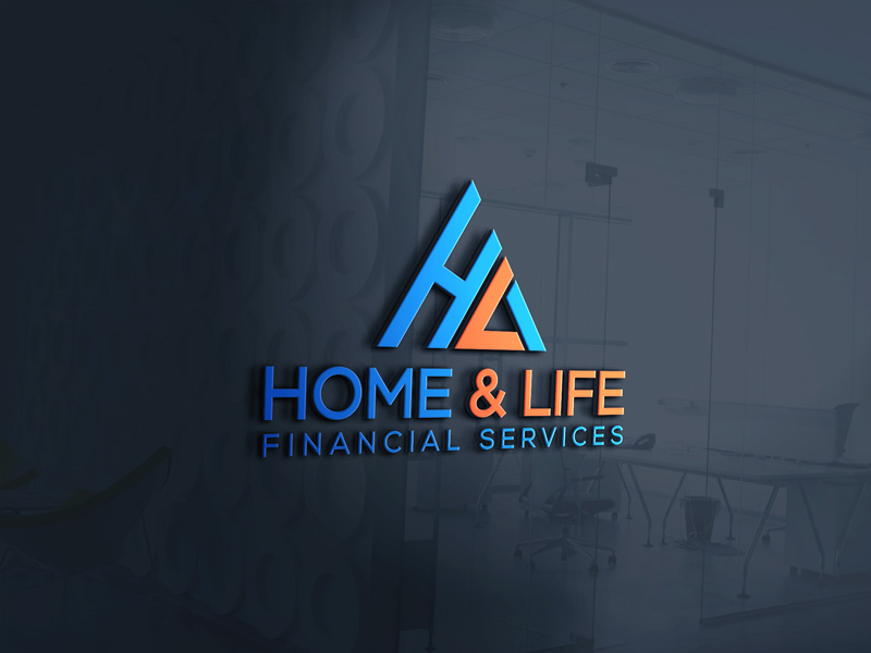 Logo Design by imnurealam for Home & Life Financial Services | Design #14138224