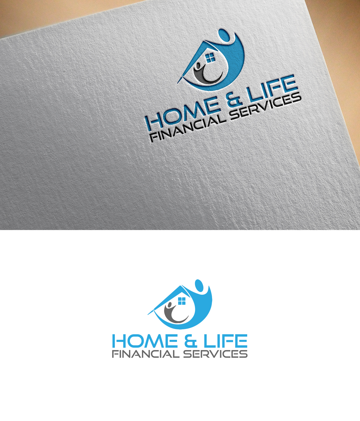 Logo Design by supercreative for Home & Life Financial Services | Design #14141111