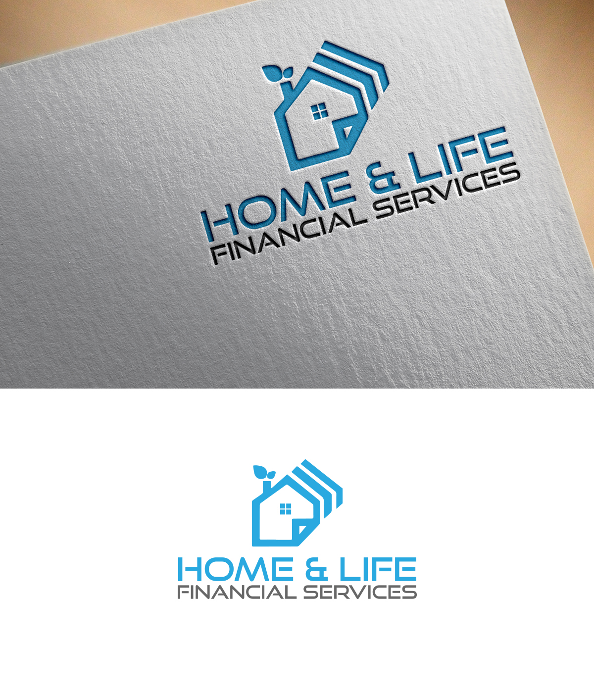 Logo Design by supercreative for Home & Life Financial Services | Design #14141172