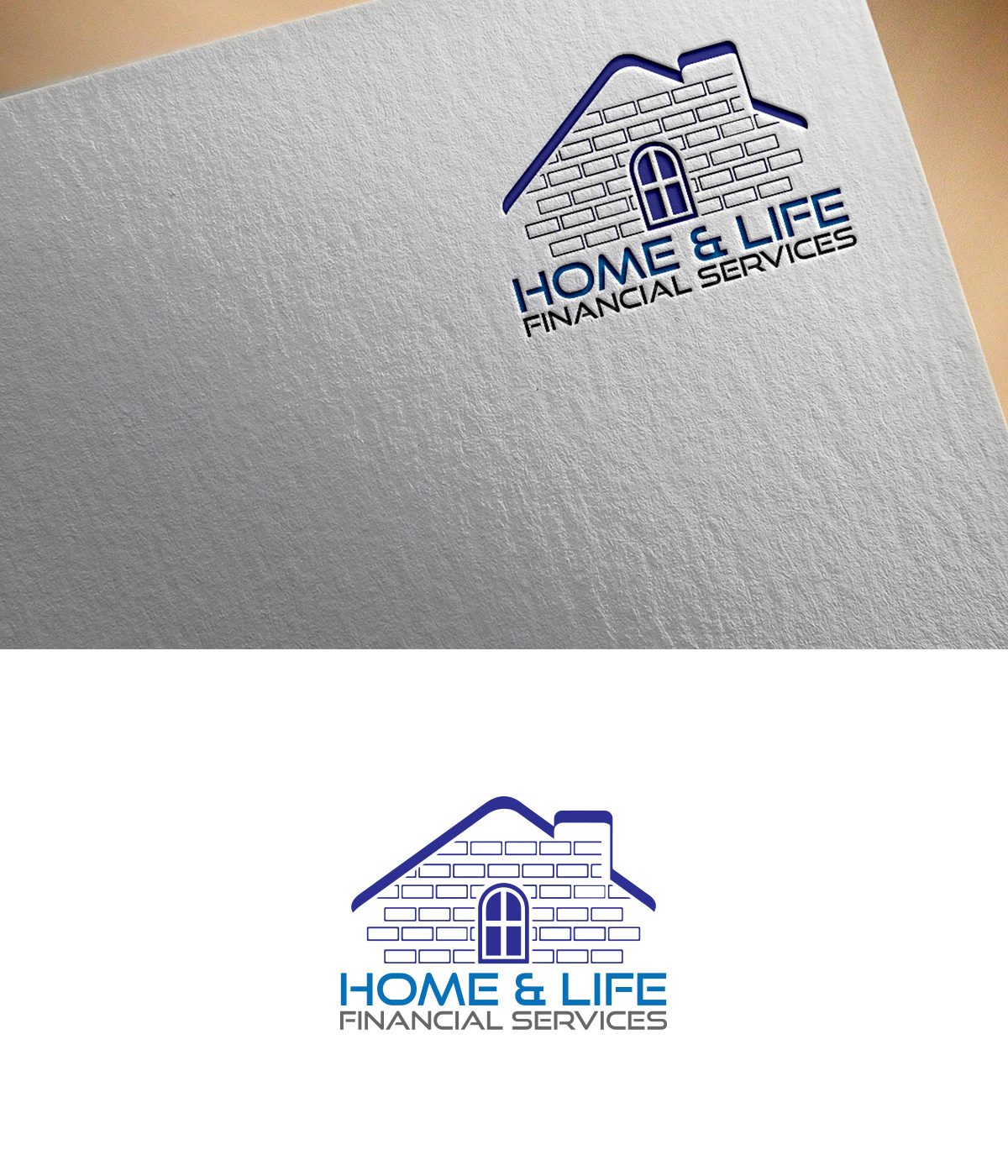 Logo Design by supercreative for Home & Life Financial Services | Design #14141339