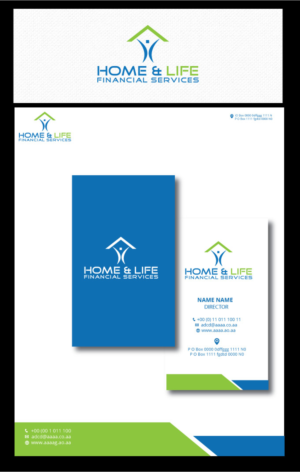 Logo Design by zebronicgraphic for Home & Life Financial Services | Design: #14142712