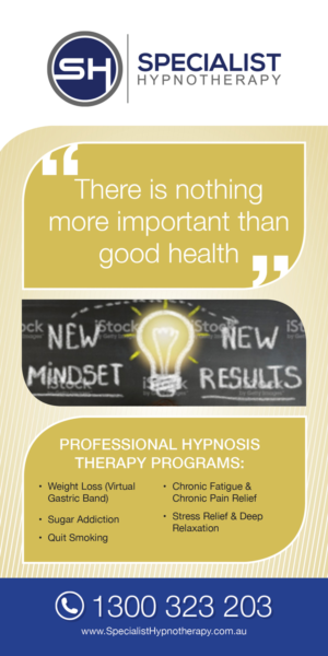 Flyer Design by DesignFive for Specialist Hypnotherapy | Design: #14130116