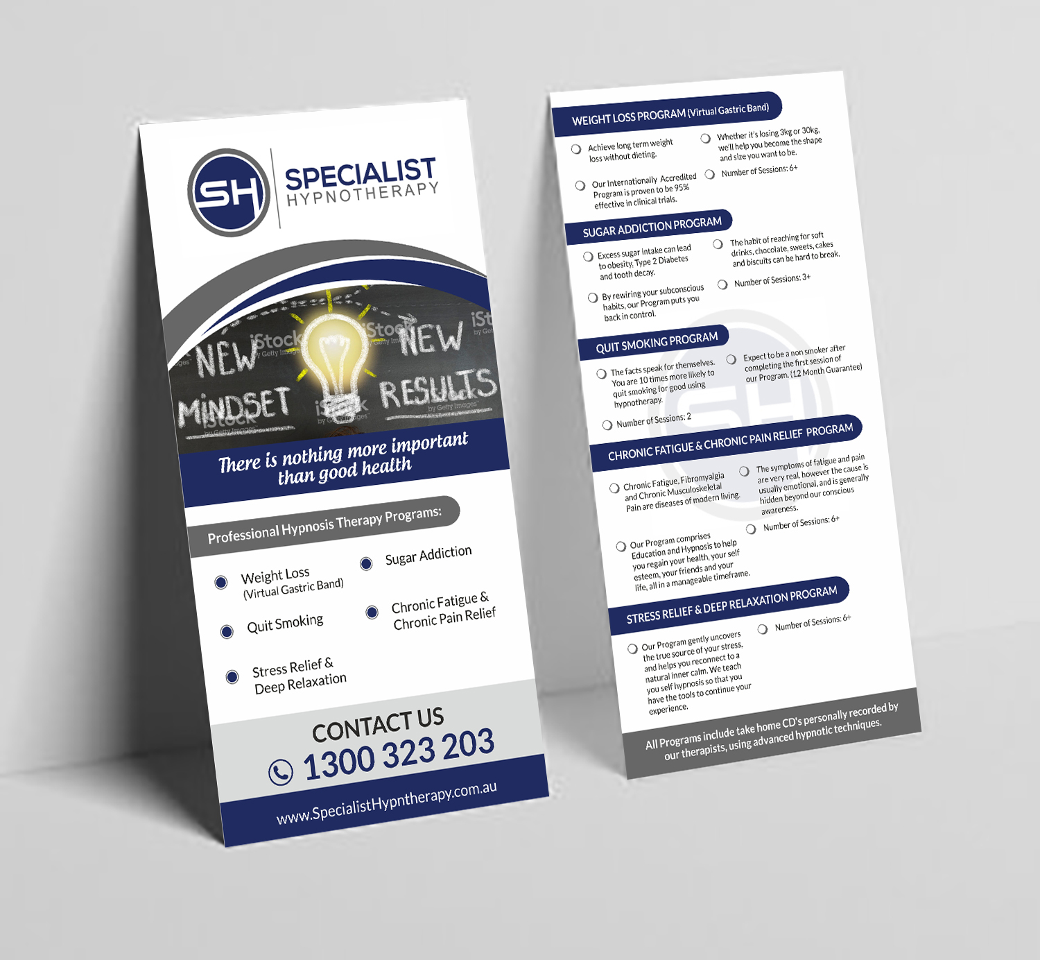 Flyer Design by ecorokerz for Specialist Hypnotherapy | Design #14141748