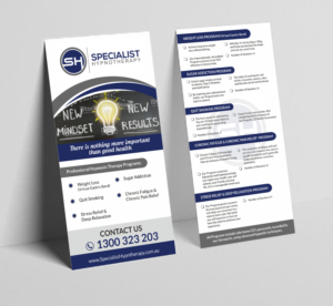 Flyer Design by ecorokerz for Specialist Hypnotherapy | Design: #14141748