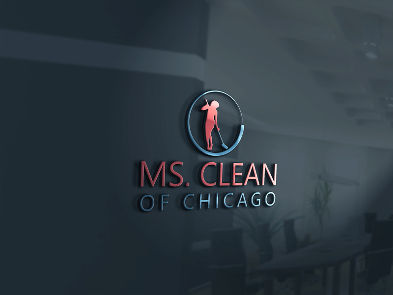 Logo Design by Top king  designer for Ms. Clean of Chicago | Design #14206974