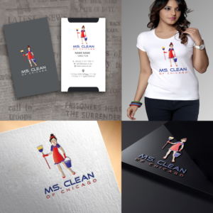 Logo-Design von zebronicgraphic für Ms. Clean of Chicago | Design: #14229290
