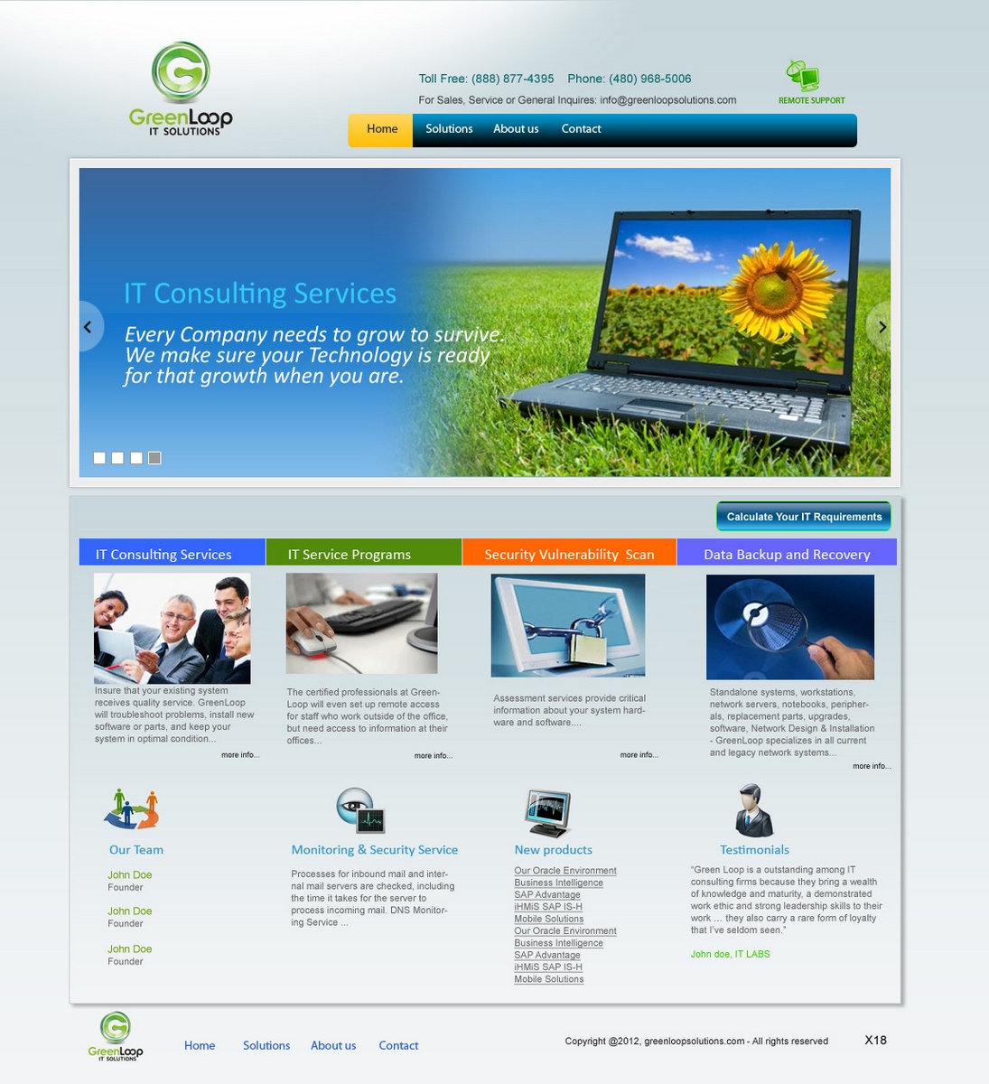 Web Design by pb for this project | Design #558438