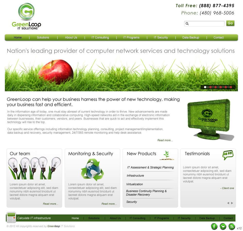 Web Design by pb for this project | Design #560082