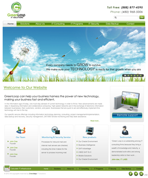Web Design by pb for this project | Design: #593441