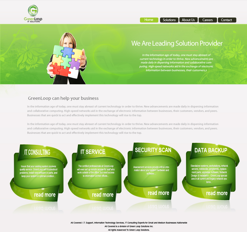 Web Design par Muhammad Asif pour ce projet | Design #589573
