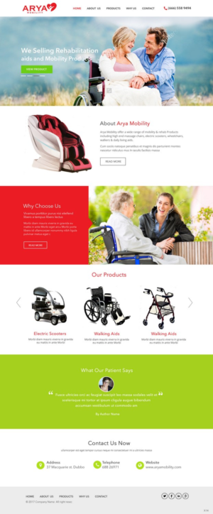Web Design by pb for this project | Design: #14185735