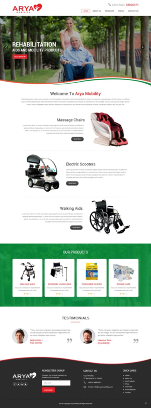 Web Design by pb for this project | Design: #14185742