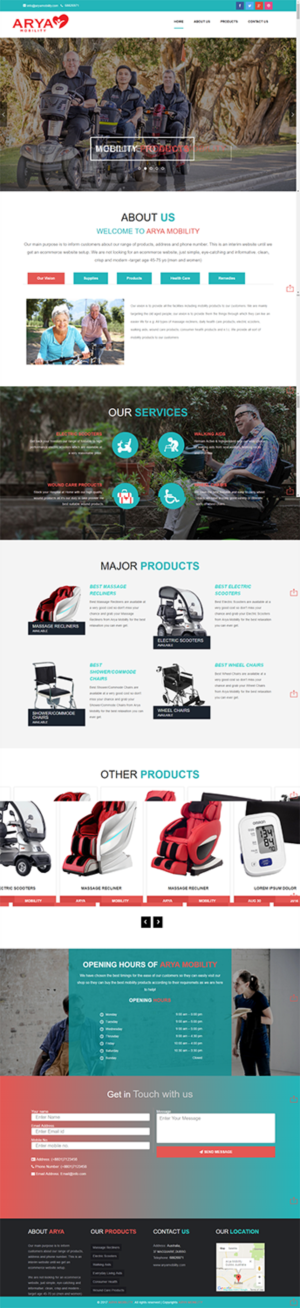 Diseño Web por Arsalan Khan para este proyecto | Diseño #14268151