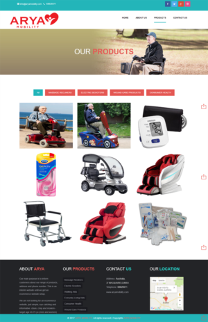 Web Design by Arsalan Khan for this project | Design: #14268155