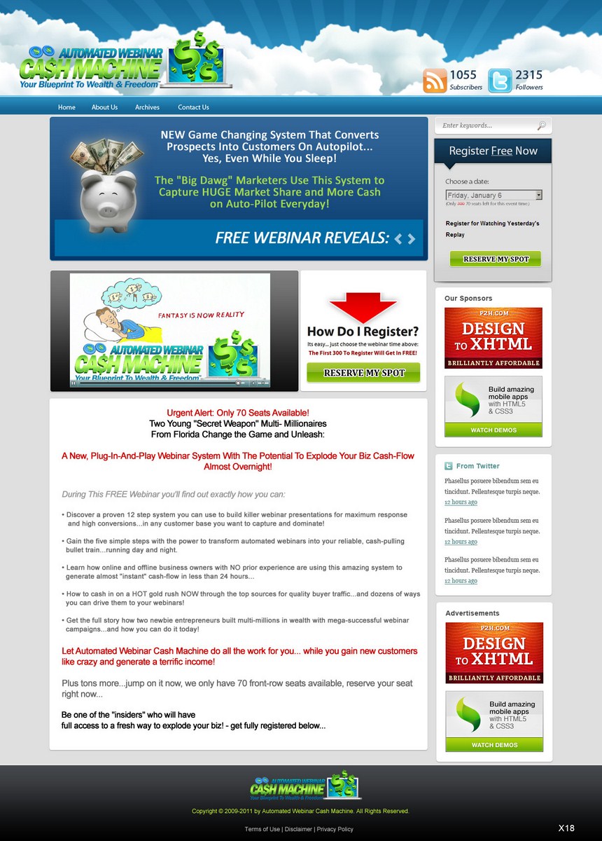 Diseño Web por pb para este proyecto | Diseño #561106