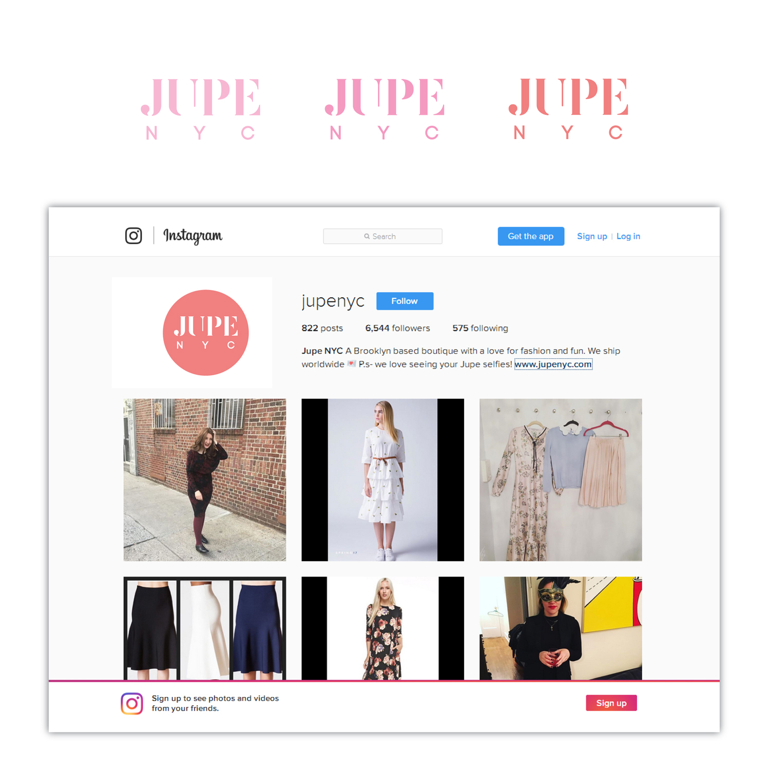 Logo Design by tavi for Jupe nyc | Design: #14143796