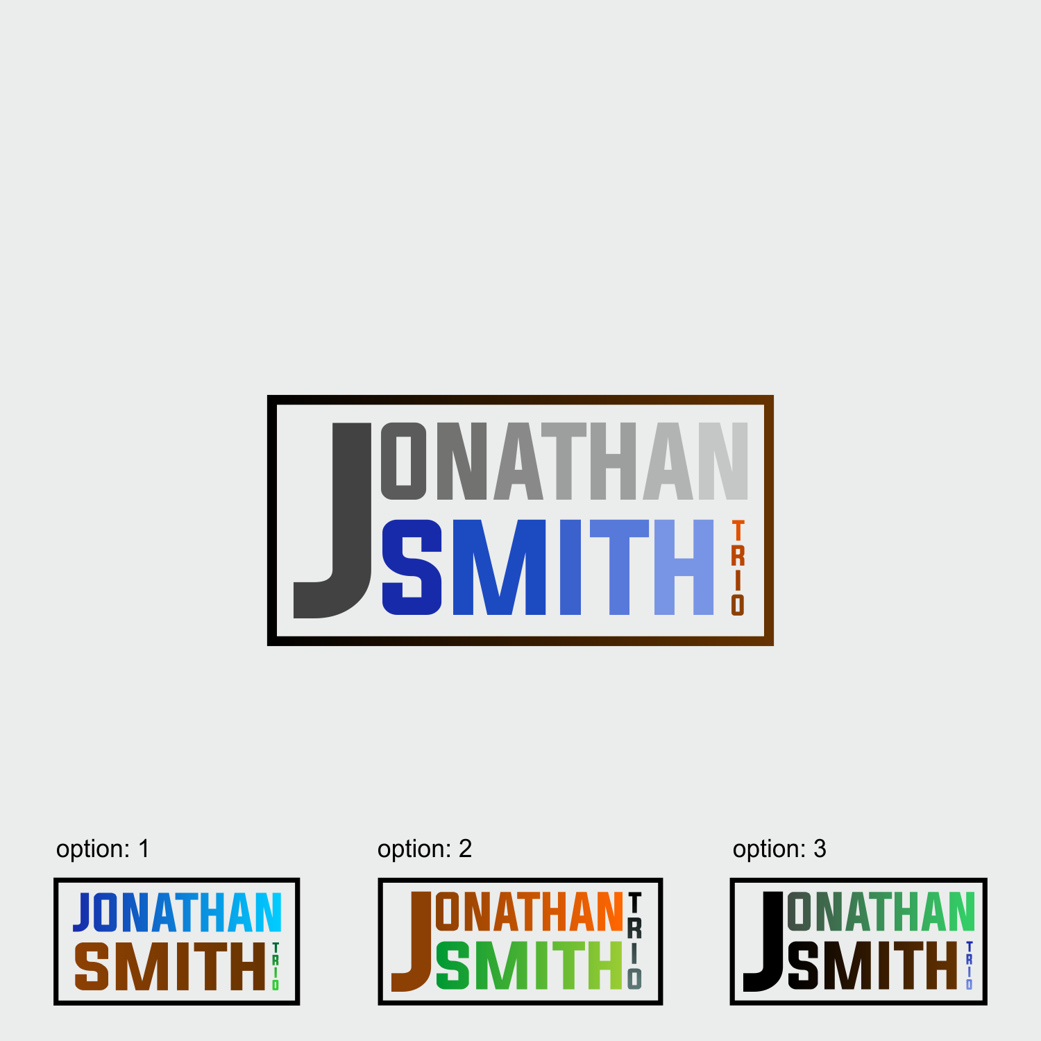 Diseño de Logo por desingman para Jonathan Smith Trio | Diseño #14190120