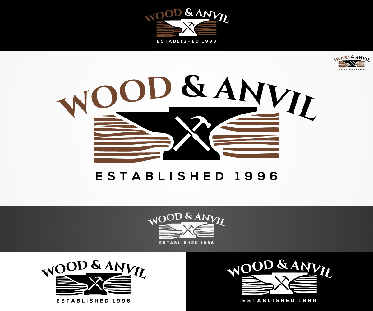 Logo Design by sangeloenriquez for Wood & Anvil | Design #14143849