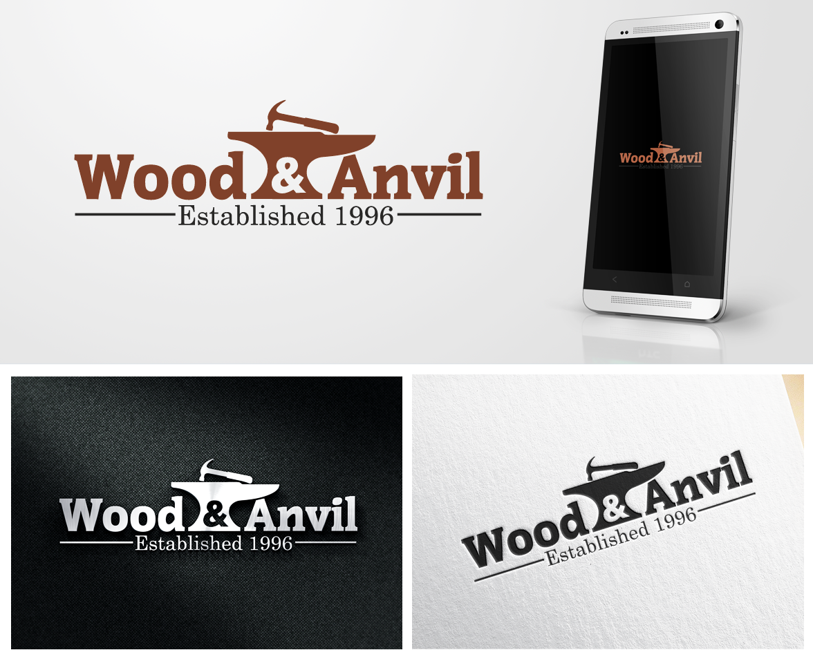 Logo Design by AnjelsS for Wood & Anvil | Design #14136911