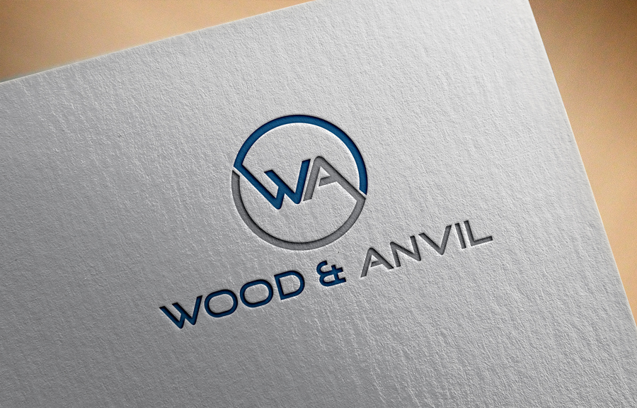 Logo Design by logout babu for Wood & Anvil | Design #14141764