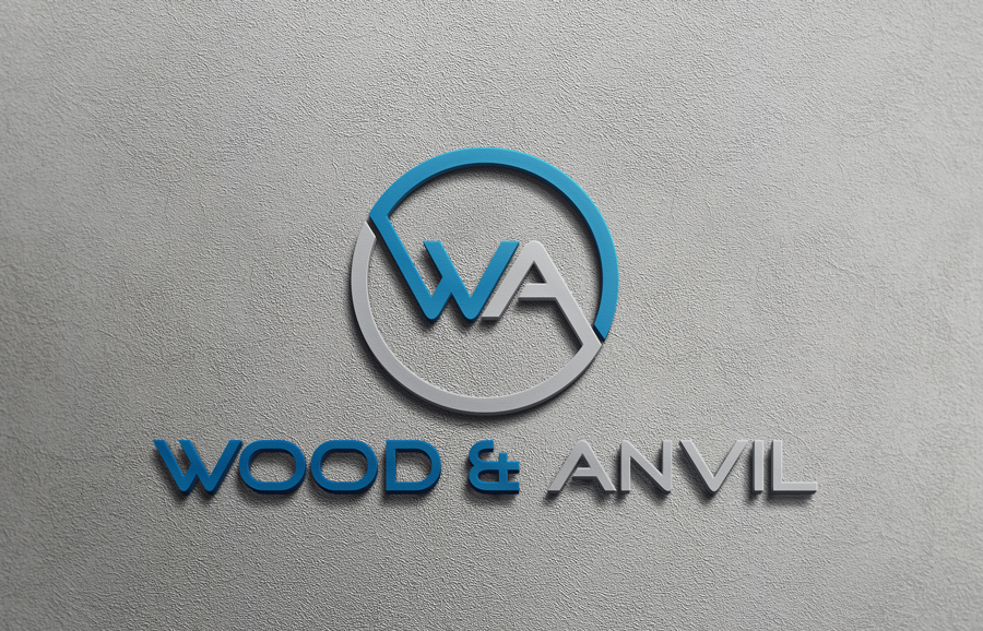Logo Design by logout babu for Wood & Anvil | Design #14141766
