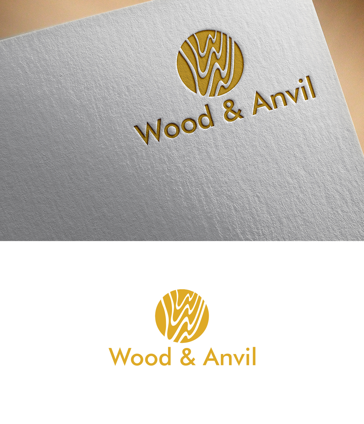 Logo Design by supercreative for Wood & Anvil | Design #14154808
