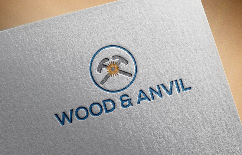 Logo Design by mojibur1993 for Wood & Anvil | Design #14138431