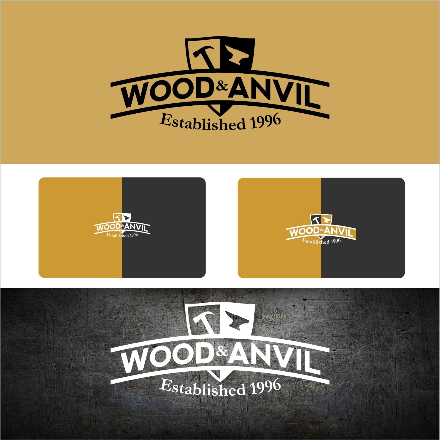 Logo Design by vladst2004 for Wood & Anvil | Design #14140122