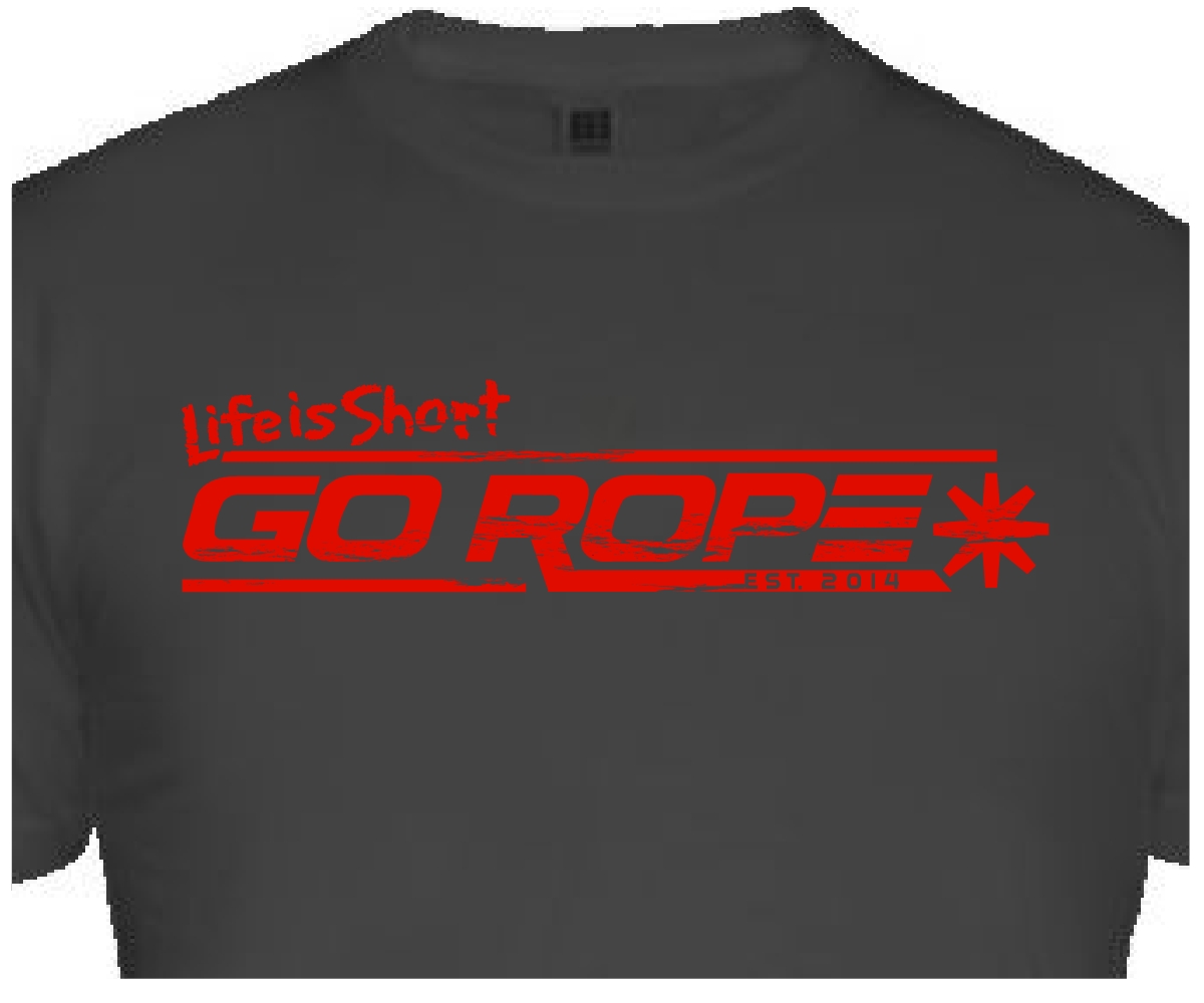 T-shirt Design by 88click88 for Go Rope Clothing Co. | Design #14185261