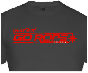T-shirt Design by 88click88 for Go Rope Clothing Co. | Design: #14185262
