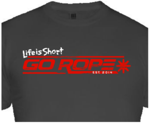 T-shirt Design by 88click88 for Go Rope Clothing Co. | Design: #14196279