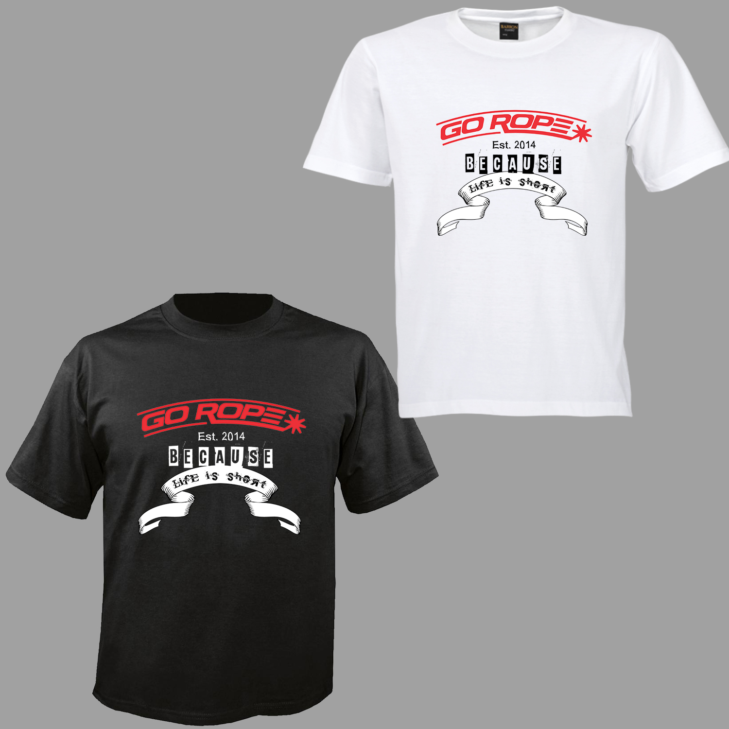 Design de T-shirt par aspiremedia pour Go Rope Clothing Co. | Design #14187684