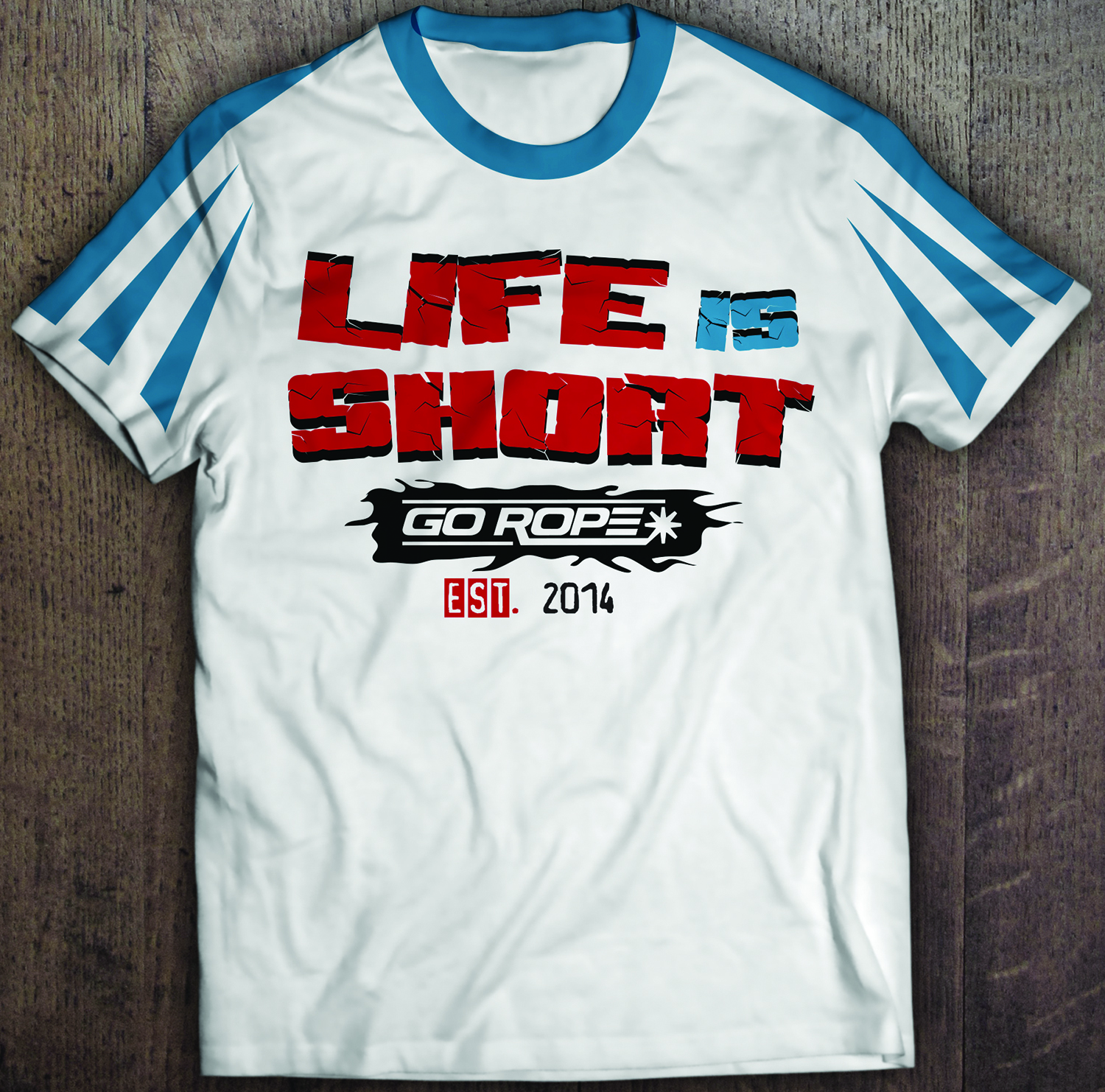 T-shirt Design by SAI DESIGNS for Go Rope Clothing Co. | Design #14160368