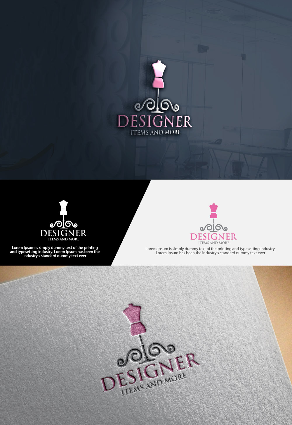 Logo Design by MF ki creation for Designer Items and More | Design: #14146153
