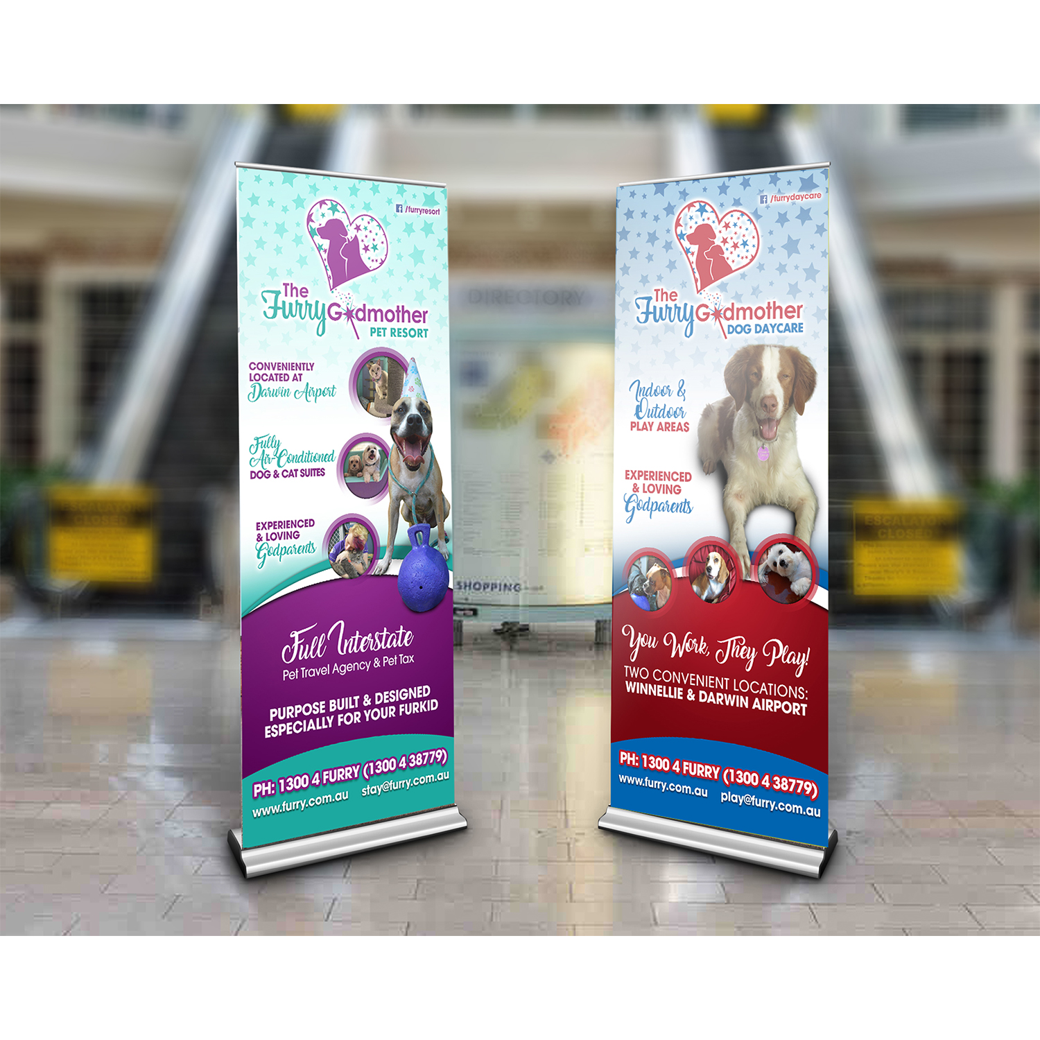 Signage Design by jeffdefy for The Furry Godmother | Design #14154223