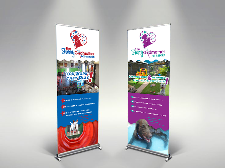 Signage Design by akhil D. miller for The Furry Godmother | Design #14272970