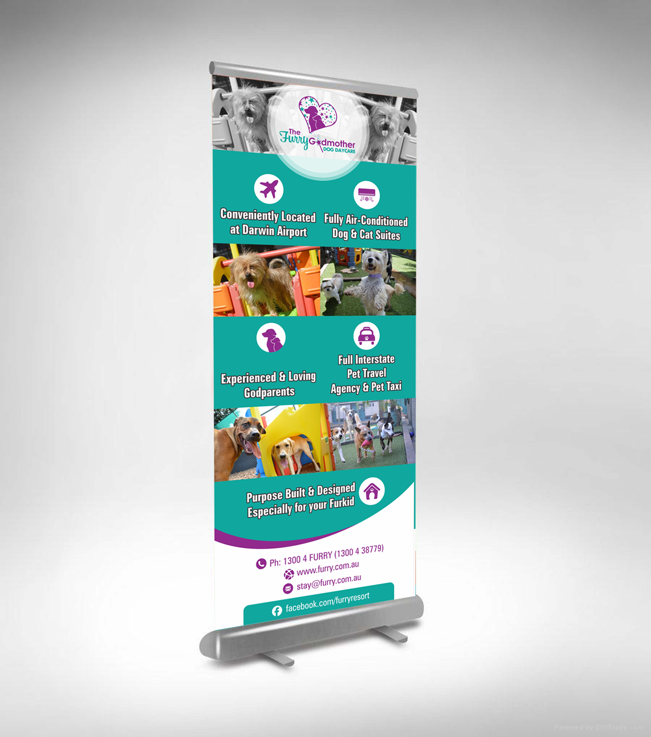 Signage Design by COREFOCUS for The Furry Godmother | Design #14193353