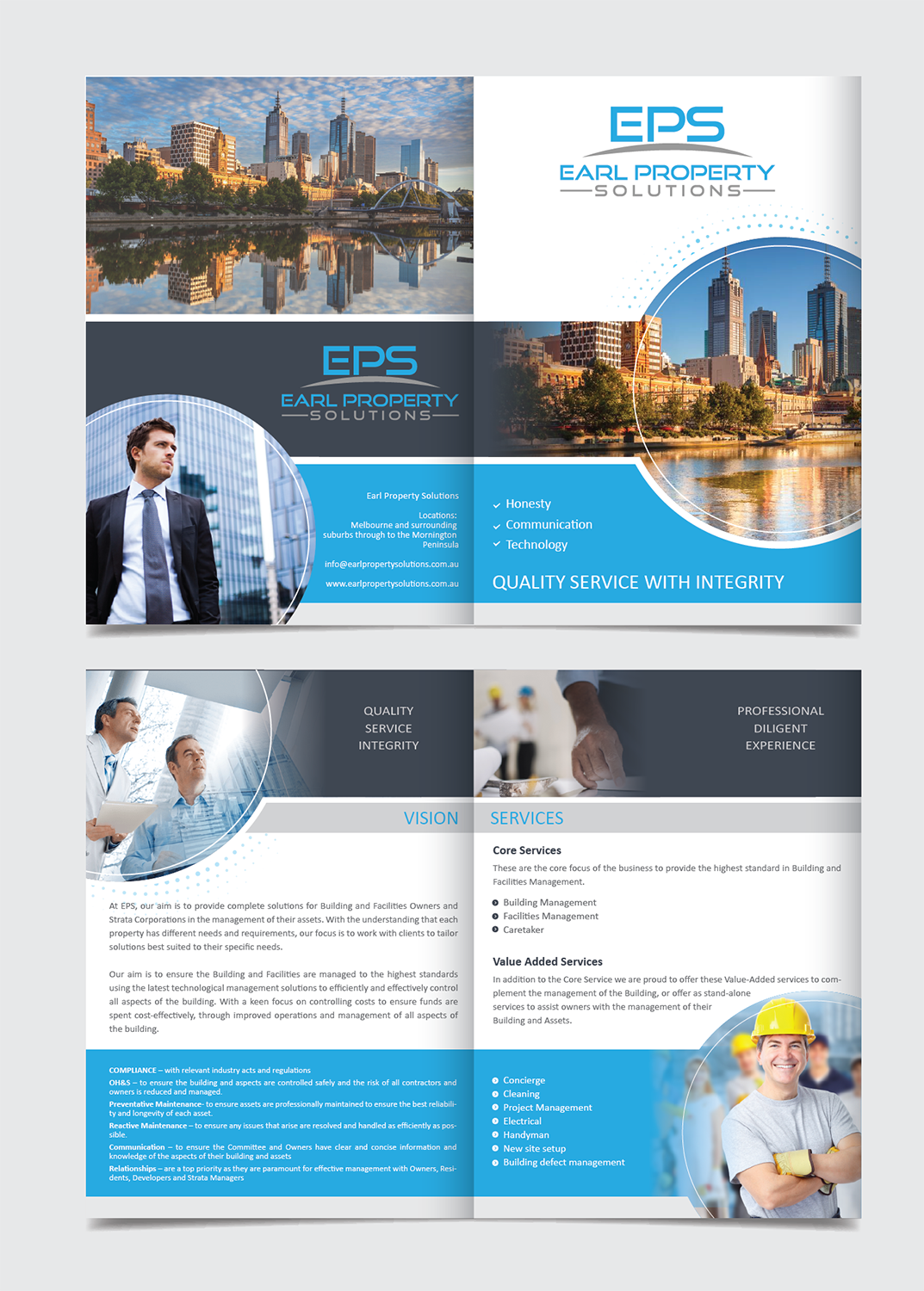 Flyer Design by alex989 for Earl Property Solutions | Design #14140903