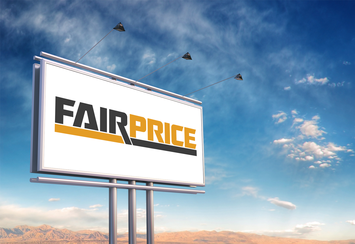 Logo Design by ivo_i_ivanov for Fairprice Commercial | Design #14169215