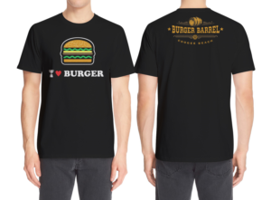 BURGER EATING COMP | T-shirt Design by CREARTIVE