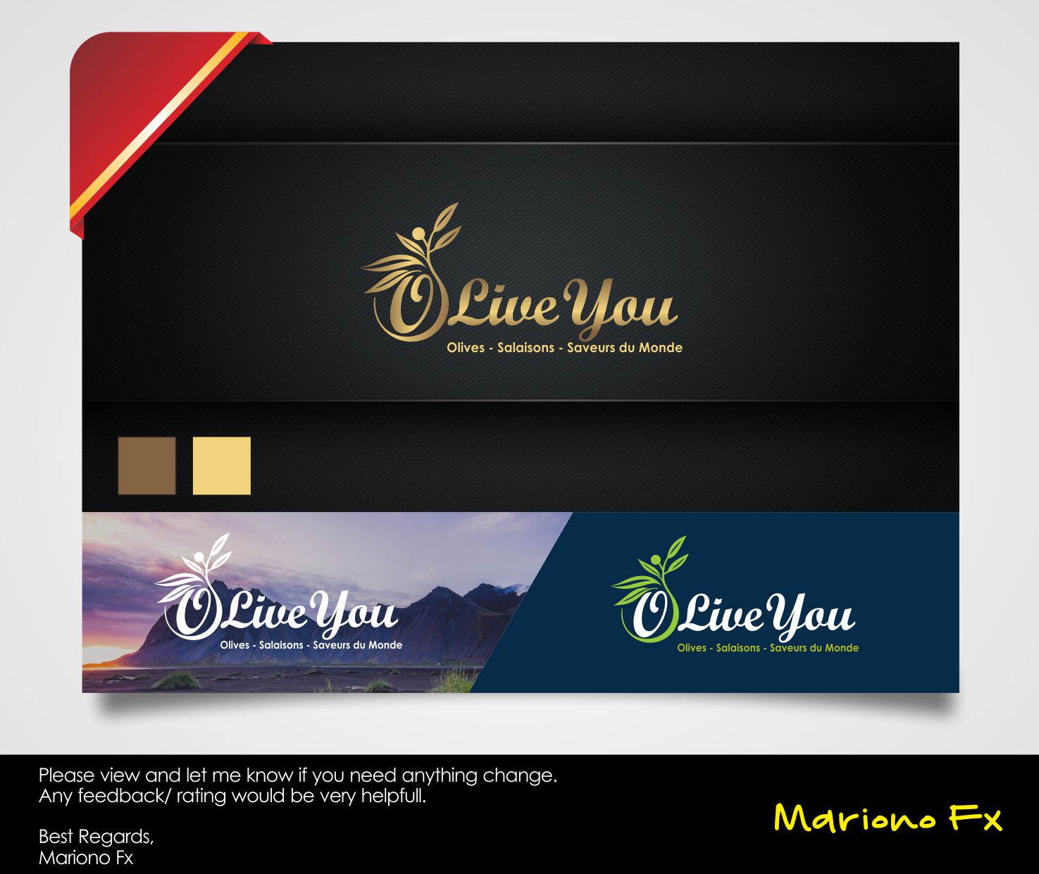 Logo Design by Mariono Fx for Rouillaud  | Design #14179137