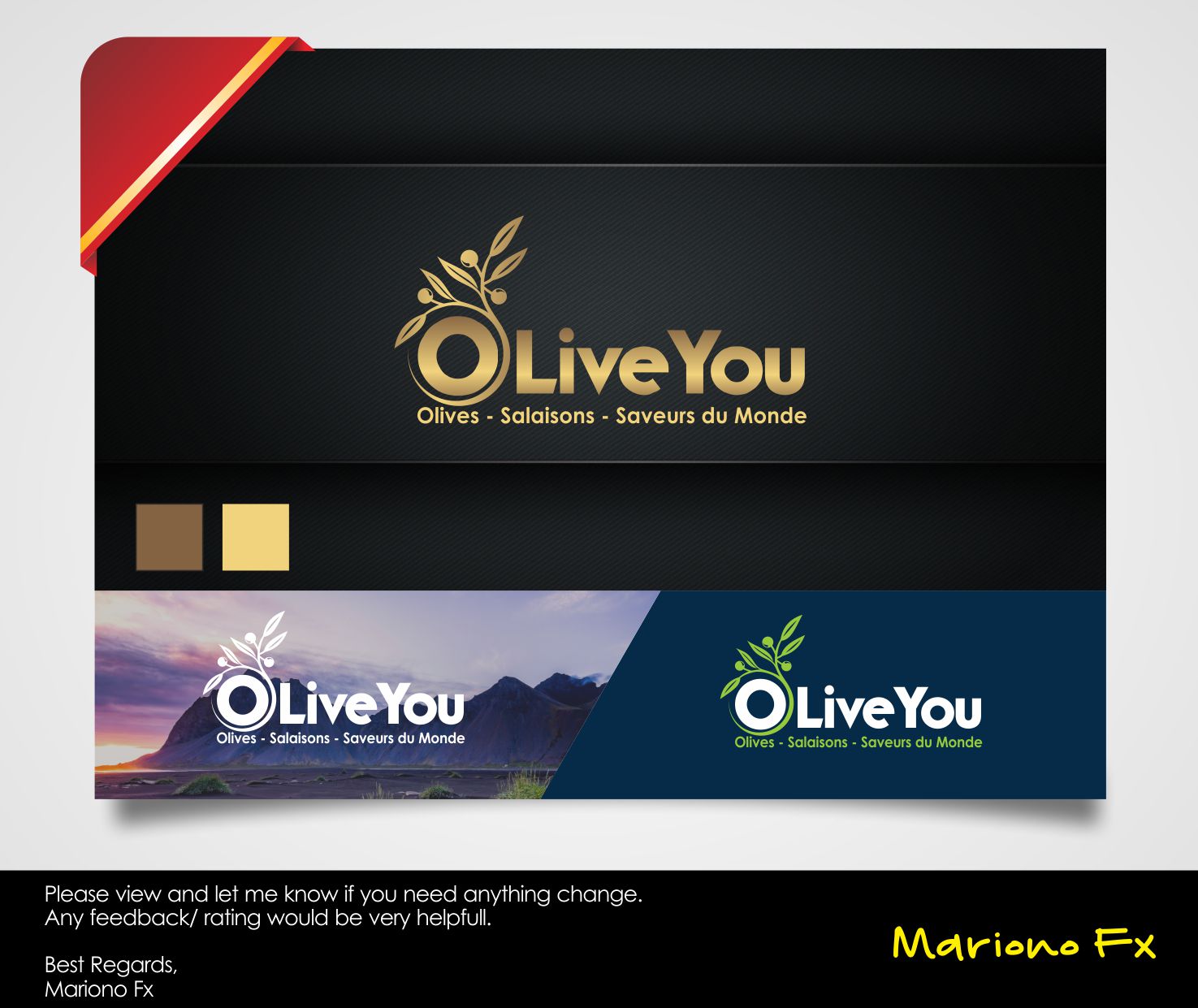 Logo Design by Mariono Fx for Rouillaud  | Design #14179844