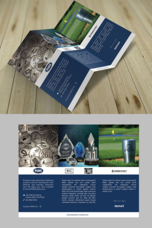 Brochure Design by senja for Deemark Custom Engraving | Design: #14179993