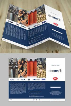 Brochure Design by senja for Deemark Custom Engraving | Design: #14179995