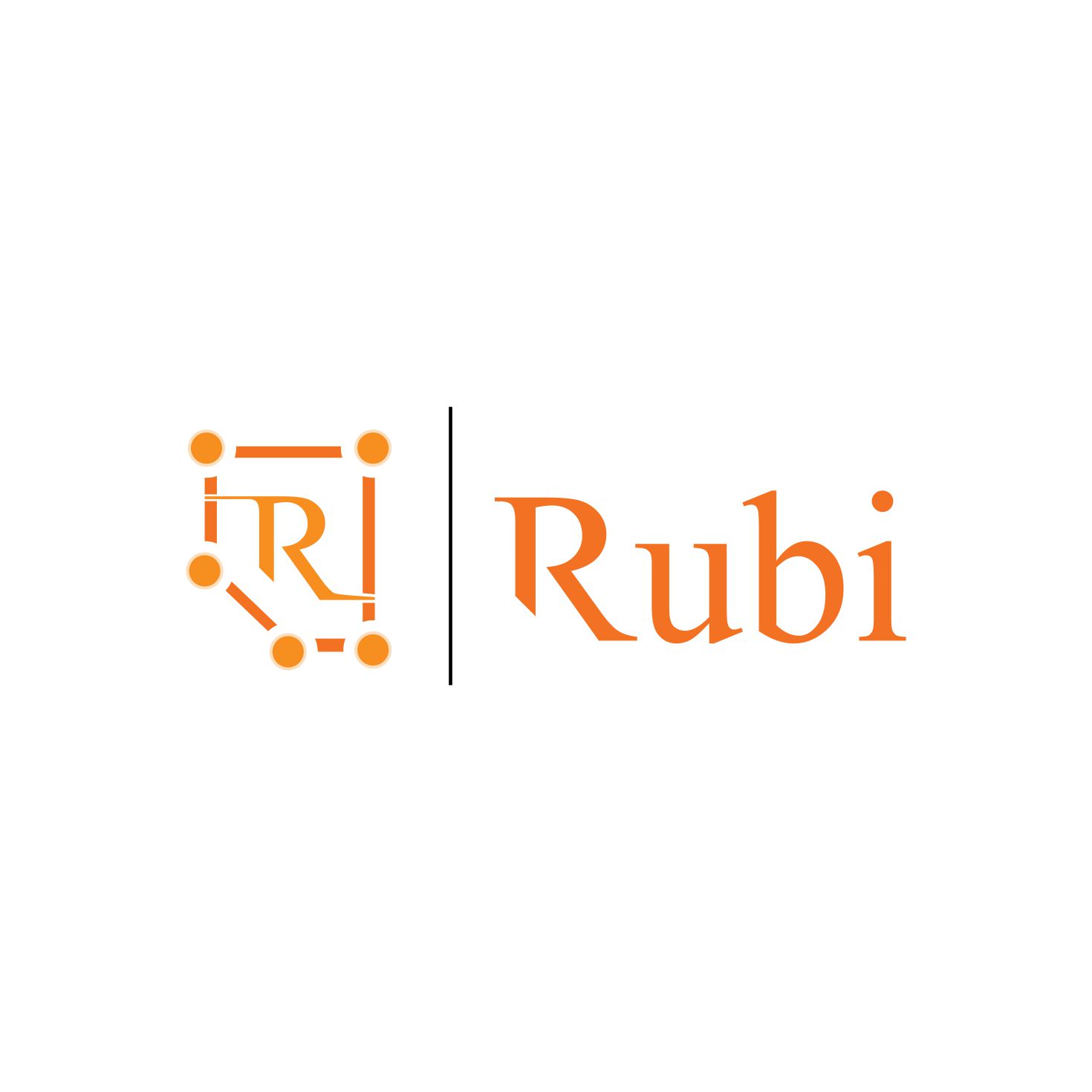 Diseño de Logo por ipung_art para rubi.io | Diseño #14168893