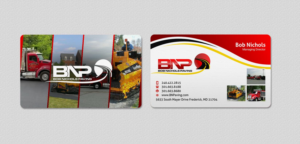 Business Card Design by INDIAN_Ashok for Bob Nichols Paving  | Design: #14173249