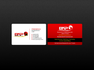 Business Card Design by Creations Box 2015 for Bob Nichols Paving  | Design: #14170587