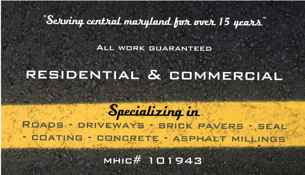Business Card Design by bmvorwerck for Bob Nichols Paving  | Design #14163219