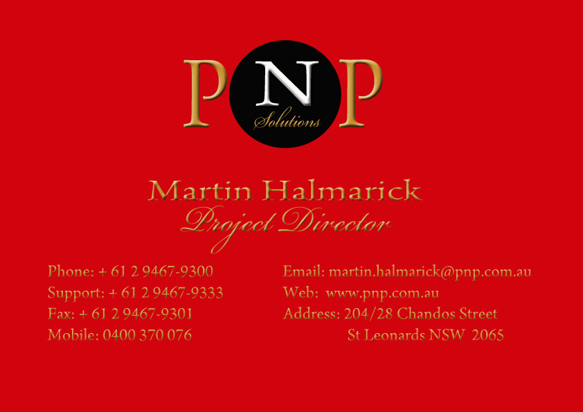 Design de Carte de Visite par Leo   Akuwudike pour PnP Solutions Pty Ltd | Design #558312